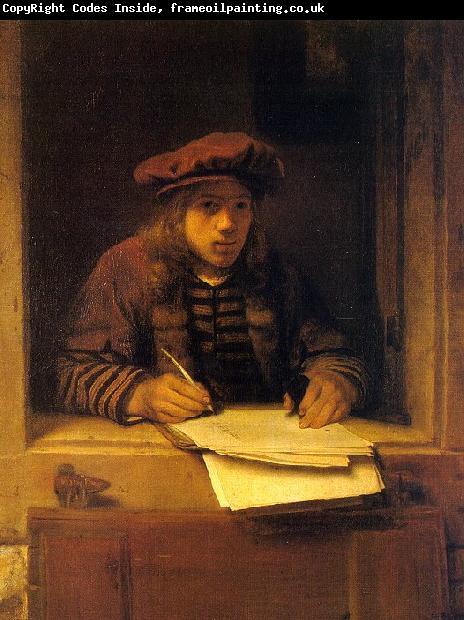 HOOGSTRATEN, Samuel van Self-Portrait zg